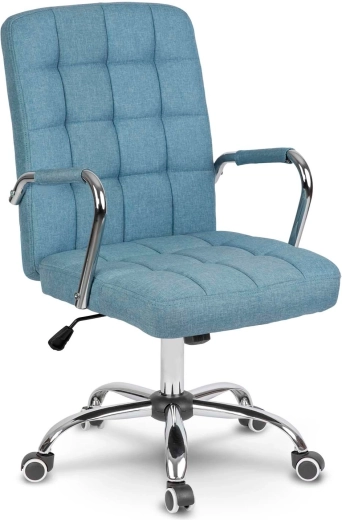 Sofotel Benton+ gestoffeerde kantoorstoel blauw