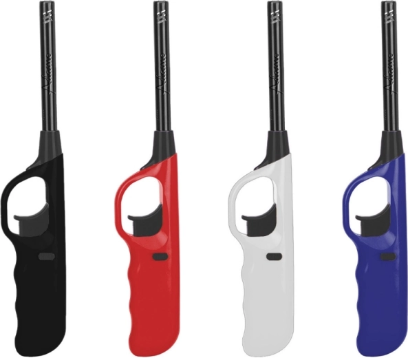 Navulbare gasaansteker in verschillende kleuren, 23 cm - 1 stuk