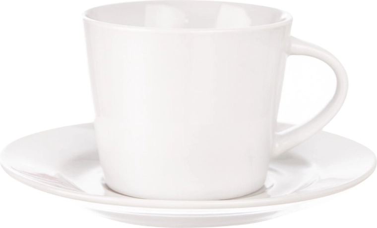 Mok met schoteltje Mona 180 ml