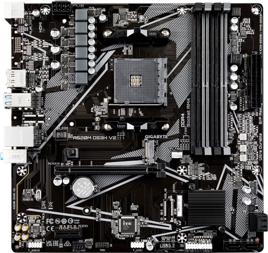 Snelle M.2 NVMe (PCIe Gen3 x4) voor een vlot systeem