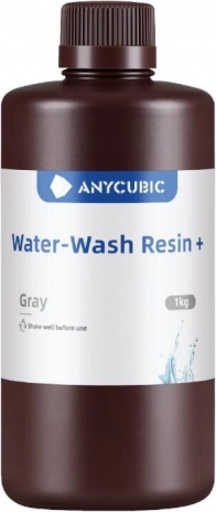 Grijze Anycubic Water-Wash Resin+