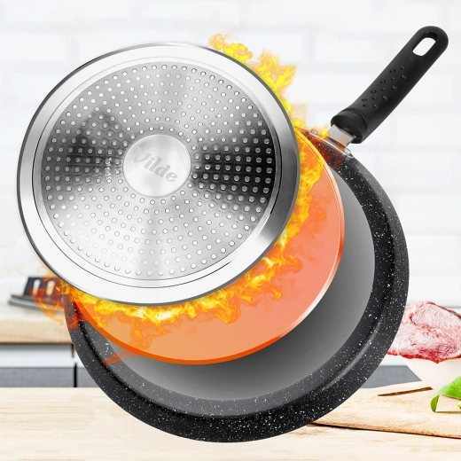 Gelijkmatige warmte op alle soorten kookplaten