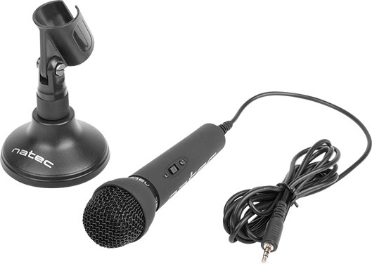 Mikrofoon Adder zwart