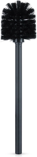 Zwarte vervangende wc-borstel 35 cm