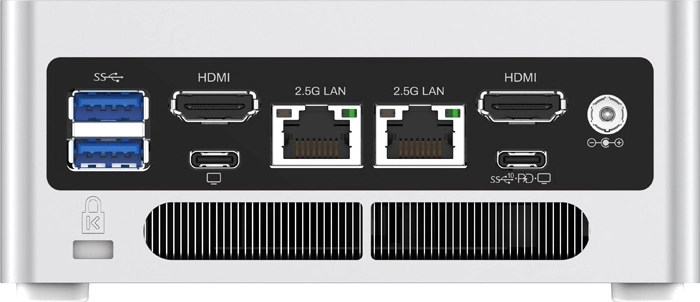 Rijke connectiviteit en 4K op meerdere monitoren