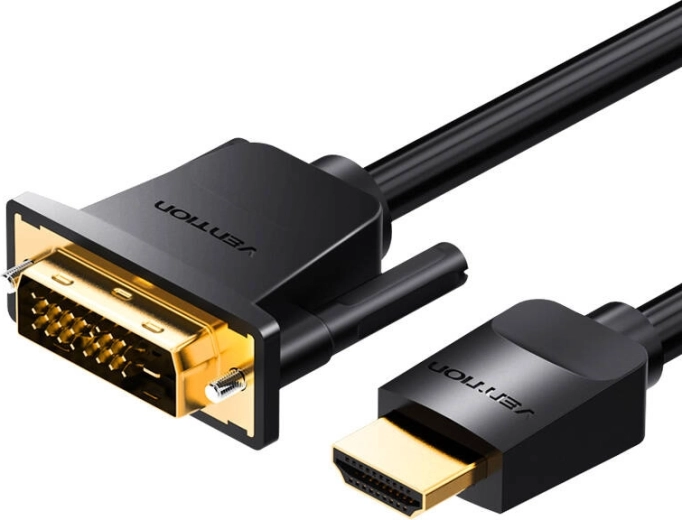 Hdmi naar dvi (24+1) kabel 3 m 4k 60 hz/1080p 60 hz zwart