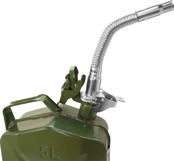 Flexibele schenktuit voor metalen jerrycan Carguard 27,5 cm