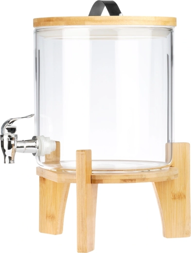 Stabiele bamboe standaard en soepel tappen