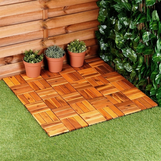 Modulaire tegels voor terrassen en balkons