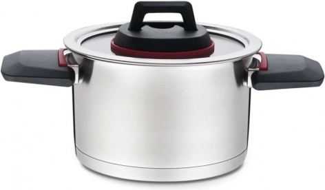 Roestvrijstalen pan Maestro 2,3 l met deksel