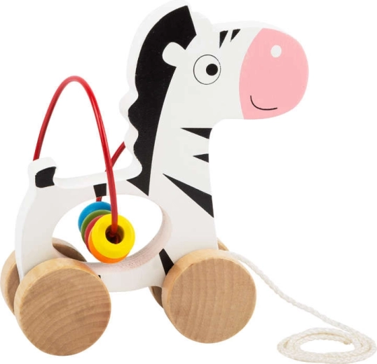 Trekzebra met motorisch doolhof