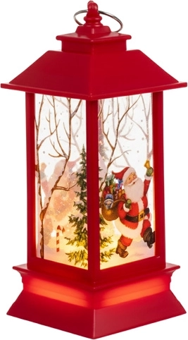 Ruhhy rode kerst-led-lantaarn