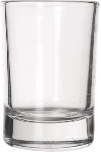 Glazen shotglaasjes Chile 60 ml, set van 6 stuks