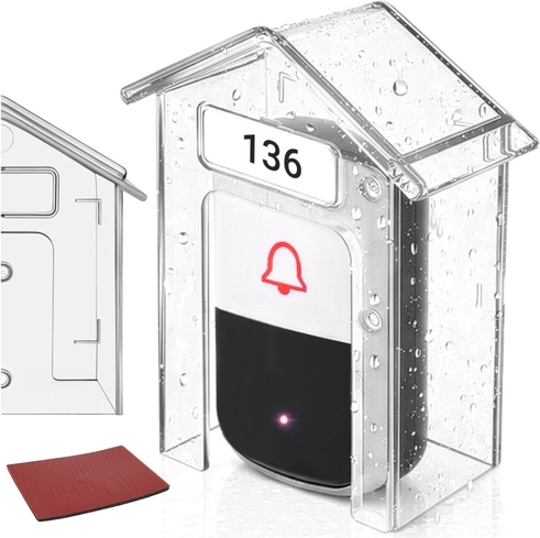 Waterdichte bescherming voor uw deurbel