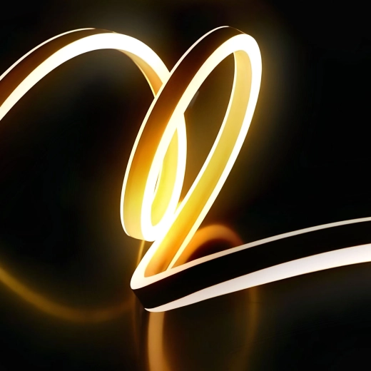 Neon-LED-strip met afstandsbediening, warm wit, 5 m