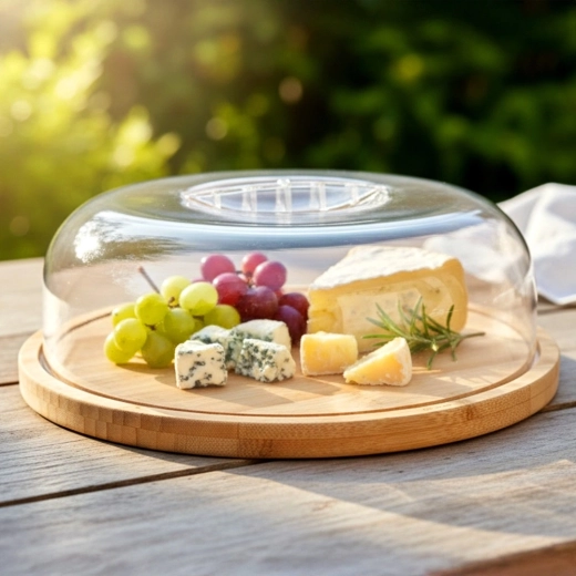 Versheid en bescherming onder de transparante stolp