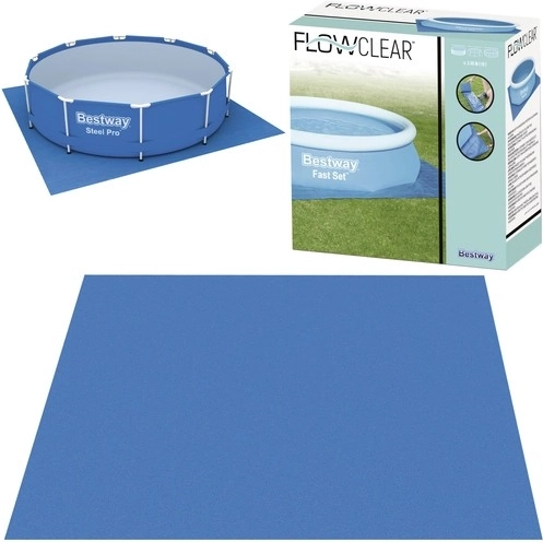 Beschermend grondzeil voor zwembad 335 × 335 cm BESTWAY