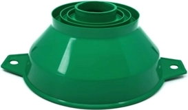 Universele plastic trechter 15,5 cm voor wecken en dranken