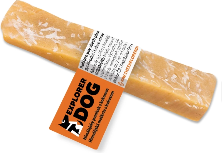 Explorer Dog Himalaya-kaassnack voor honden met kokos