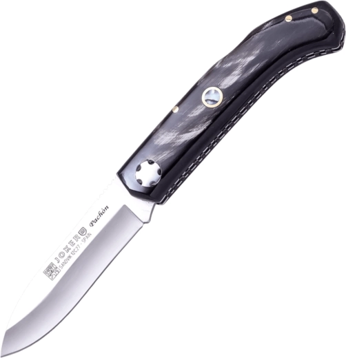 Joker Pachon inklapbaar zakmes 8 cm, buffelhoorn en parelmoer