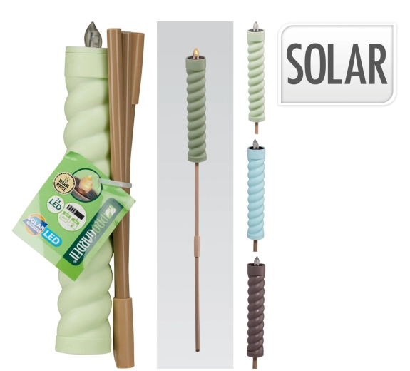Solare LED-kaars