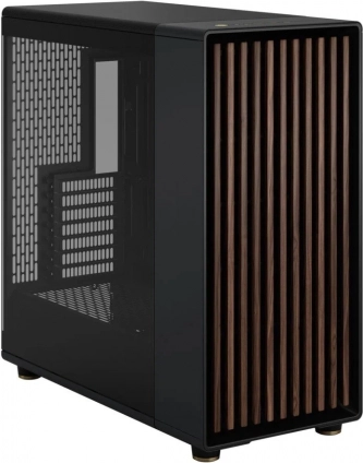 Computerbehuizing North XL RC Charcoal Black TG Dark