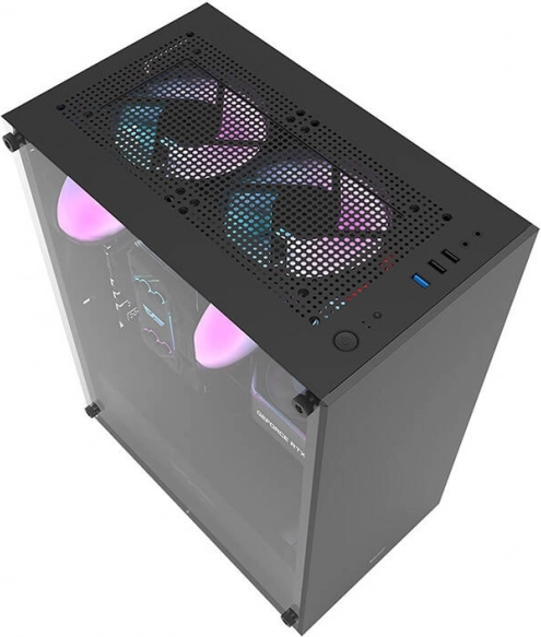 Computerbehuizing Darkflash zwart