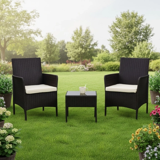 Stijlvolle zithoek voor tuin en terras