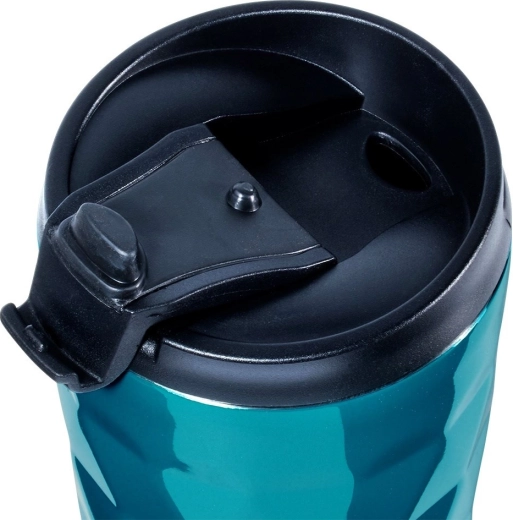 Lekdichte deksel met inklappende drinktuit