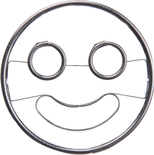 Roestvrijstalen uitsteekvorm smiley (glimlach)