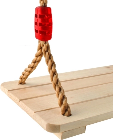 Stevige houten zitting voor comfortabel zitten