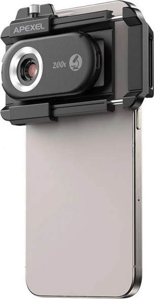Macro lens voor smartphones 200x Apexel