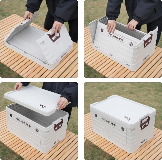 Compacte en inklapbare constructie