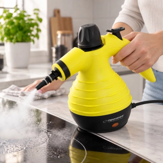 Hete stoom zonder detergenten