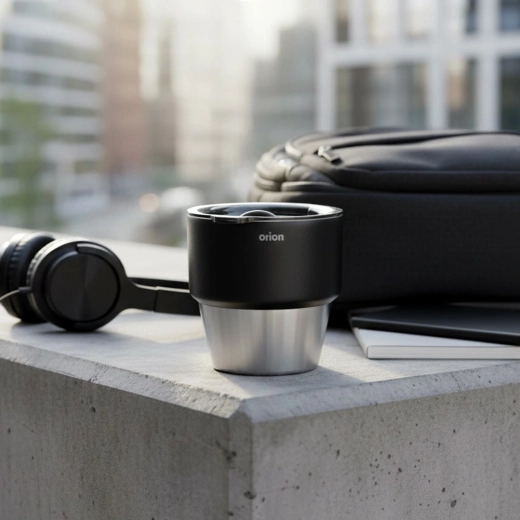 Compact formaat voor autobekerhouders