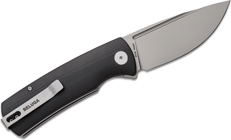 Drop Point-lemmet van K110-staal