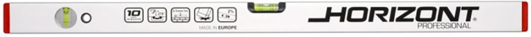 Waterpas HORIZONT 800 mm met 2 libellen