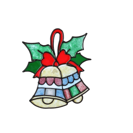 Klassieke kerstbellen met strik