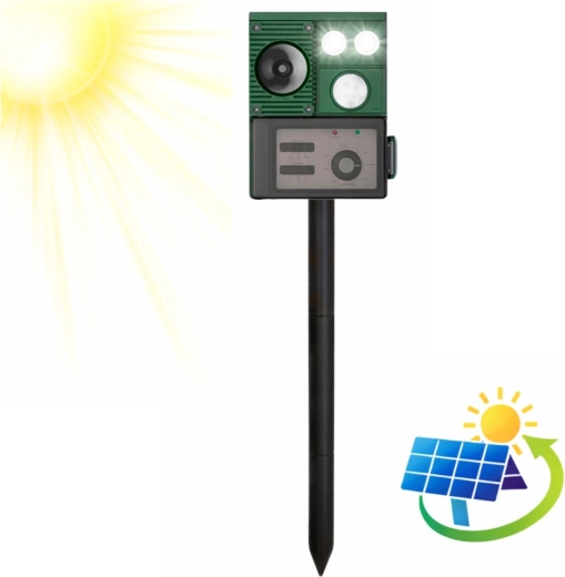 Zonne-energie voeding voor onderhoudsarme werking