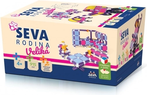 Seva Rodina grote bouwset 915 stukjes