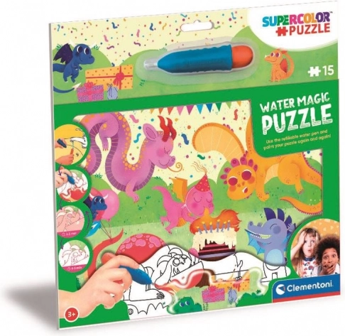 Magische puzzel Water Magic: Draken 15 stukjes