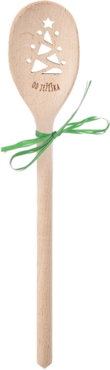 Houten ovale kooklepel STROMEK 30 cm