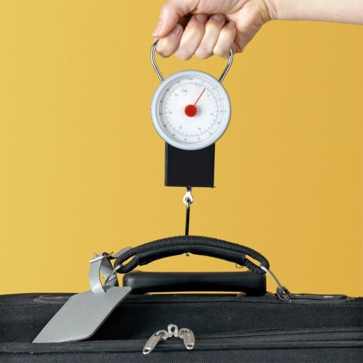 Snelle gewichtscontrole vóór de reis