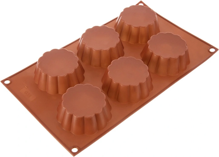 6 bloemenvormen voor gelijke porties