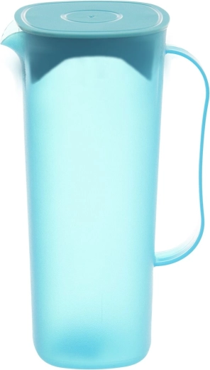 Pearl kan met deksel 1,8 l blauw