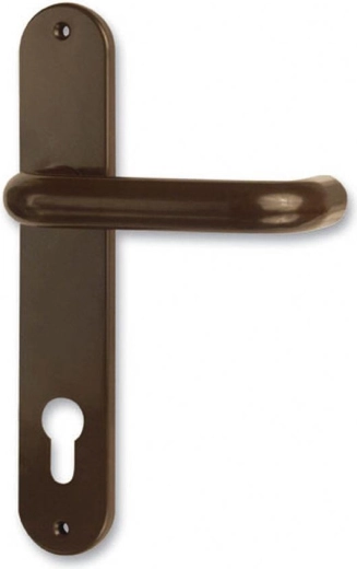 Deurkruk Standard bruin kunststof