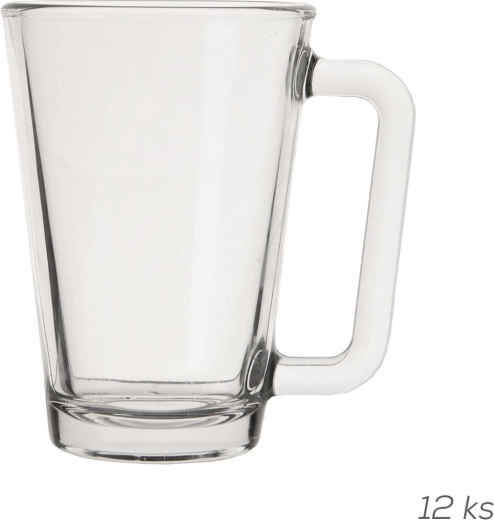 Glazen mok Los Angeles 0,28 l (12 stuks)