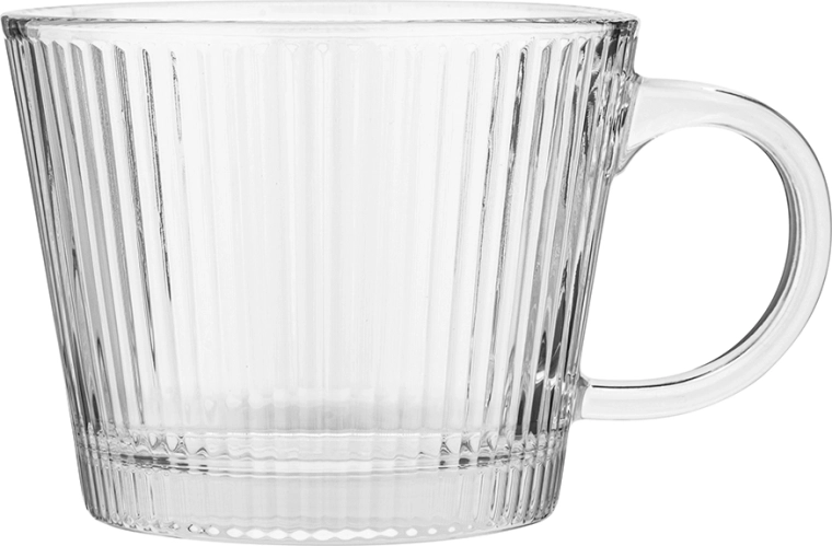 Glazen mok Selena 370 ml