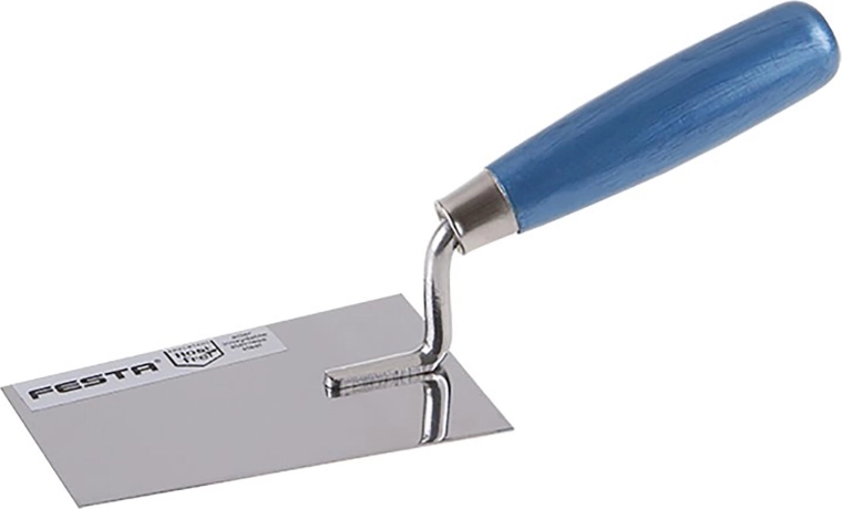 Roestvrijstalen metseltroffel FESTA 120 × 78 mm