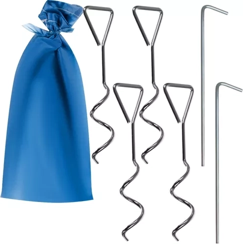 Accessoires inclusief haringen en transporthoes